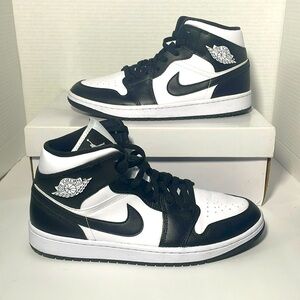 WOMEN'S AIR JORDAN RETRO 1 MID CASUAL SHOES SIZE 11